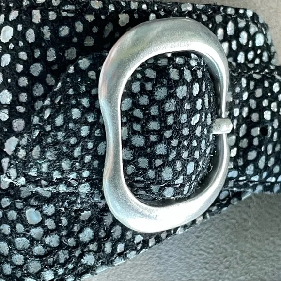 Dansko Black Sandals Sparkly Adjustable Comfort - Picture 5 of 7